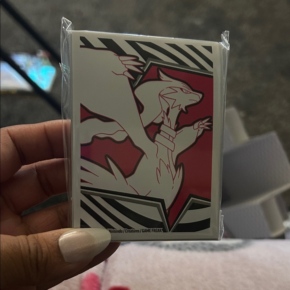 Pokemon Card Sleeves with Reshiram Design